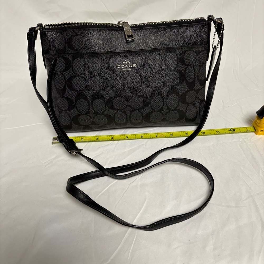 Coach Signature Black Crossbody Bag